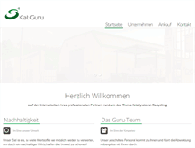Tablet Screenshot of kat-guru.de